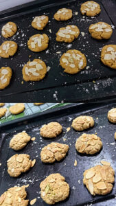 Bánh quy yến mạch hạnh nhân handmade Six Crumbs